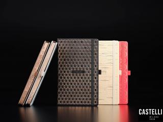 Verschiedene Notizbücher von Castelli Milano in der Serie CESELLO.
