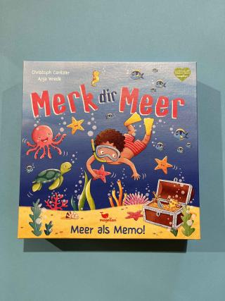 Memospiel mit dem Titel Merk dir Meer.