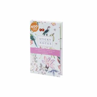 Sticky Note Book CostaRica mit Blumen- Früchten- und Tiermotiven.