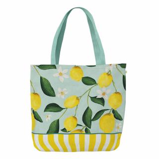 Shoppertasche aus der Serie La Dolce Vita in Zitronendesign.